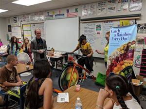 Green Team delivers prizes 