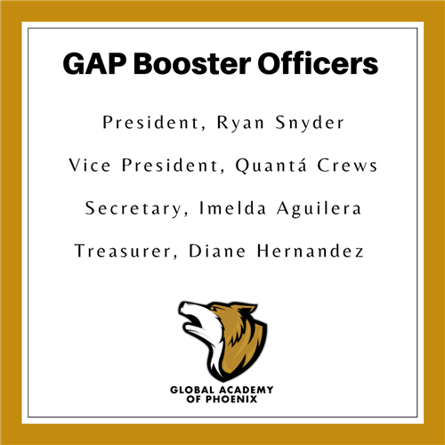 Booster Officer names